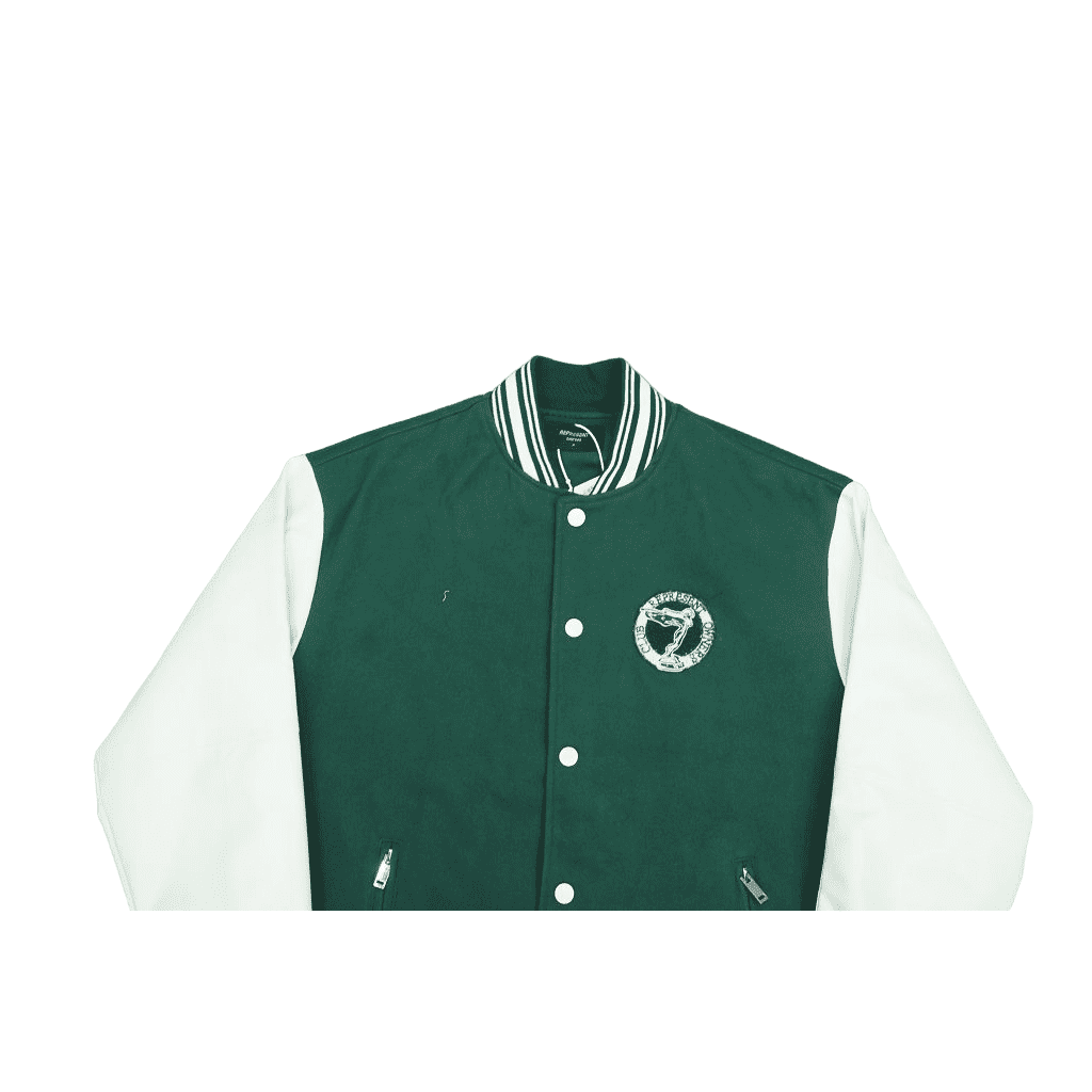 Represent Owners Club Varsity Jacket Green – DubuyStore