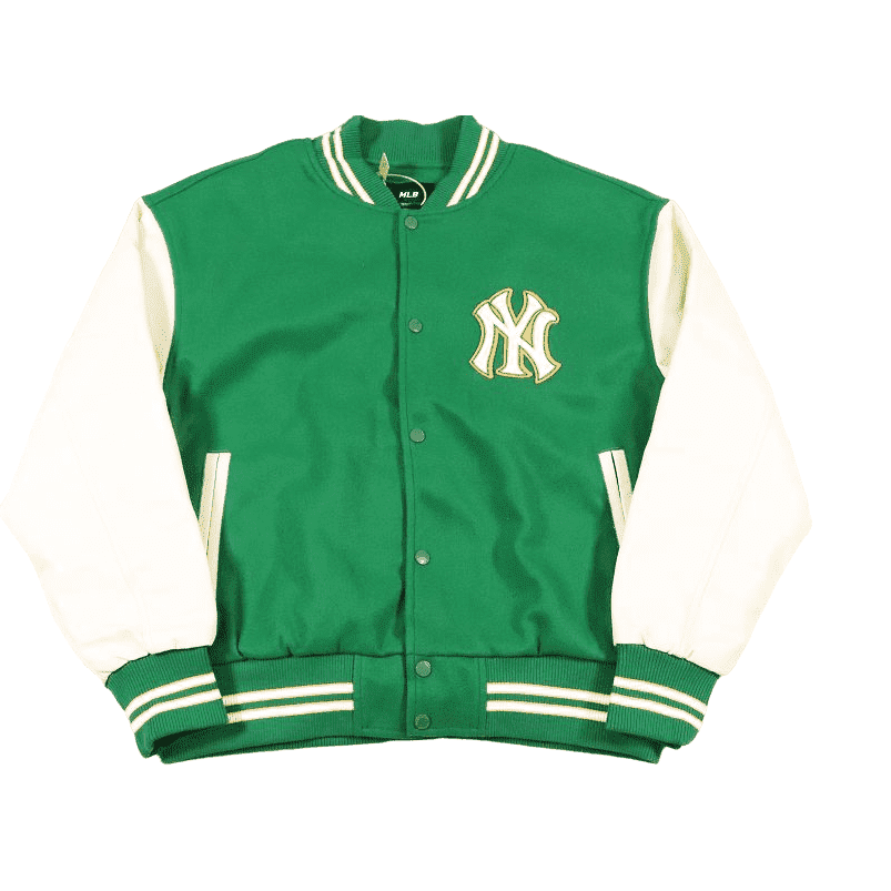 MLB NY Varsity Jacket Green – DubuyStore