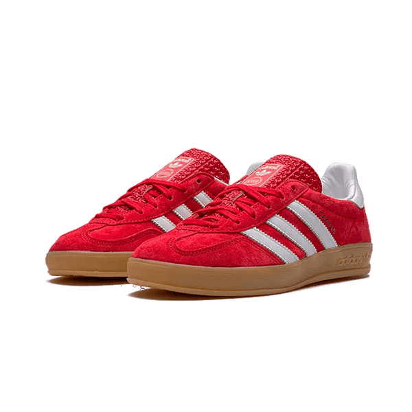 Adidas Gazelle Scarlet Cloud White