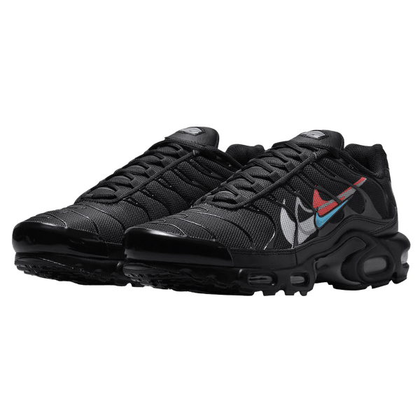 Nike Tn Air Max Plus 'Multi Swoosh - Black Bright Crimson'